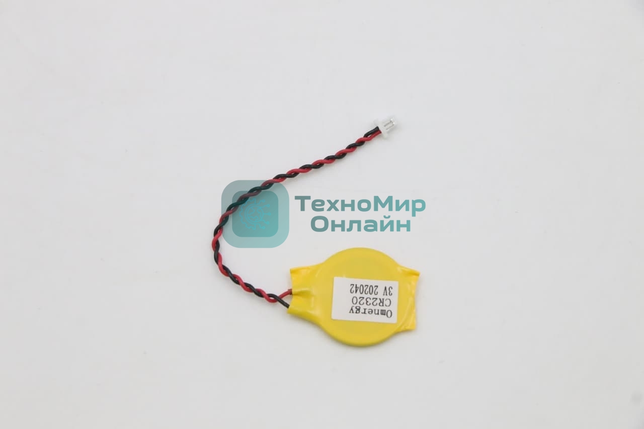 Батарейка CMOS CR2320 с коннектором