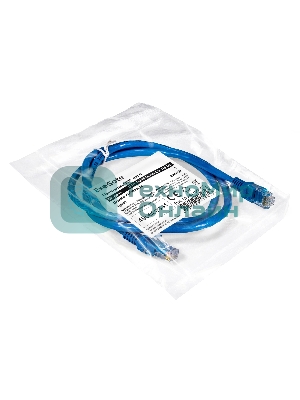 Патч-корд ExeGate UTP-RJ45-RJ45-C6-1M-BL, UTP, cat.6, 1м, синий