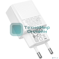 Сетевое зарядное устройство BOROFONE BAS71A/Сетевое ЗУ/1 USB/Выход: 10.5W/белый