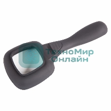 Лупа Rexant ручная квадратная 4х с подсведкой LED 6шт