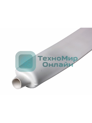 Термоусаживаемая трубка Rexant 40,0/20,0 мм, белая, упаковка 10 шт. по 1 м
