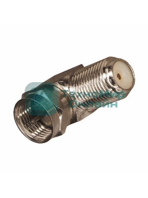 Переходник антенный Rexant (штекер F - гнездо F), угловой, (1шт.)