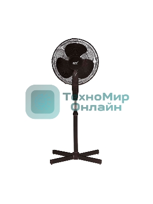 Вентилятор бытовой напольный Rix RSF-3000B, черный