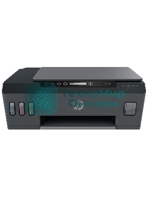 МФУ струйное HP Smart Tank 500 (4SR29A), A4, цветной, печ. до 22 стр/мин. (ч/б) до 16 стр/мин. (цвет), скан. до 8 стр/мин. (ч/б) 4 стр/мин. (цвет), 1200x1200dpi, USB