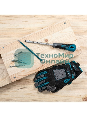 Отвертка Gross 12119 SL8,0 x 150 мм S2, трехкомпонентная рукоятка