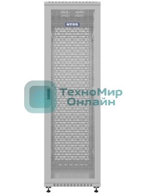 Шкаф серверный NTSS Премиум (NTSS-R22U60100PD/PD) напольный 22U 600x1000мм пер.дв.перфор. задн.дв.перфор. 900кг серый IP20 сталь