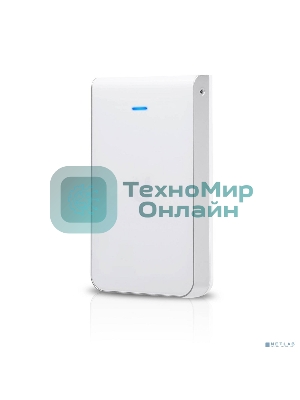 Точка доступаUbiquiti UAP-IW-HD UniFi AP In-Wall HD Точка доступа 2.4+5 ГГц, ac Wave2, 4х4 MU-MIMO, 5х 1G RJ45, 802.3at/af
