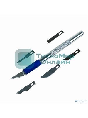 Набор скальпель со сменными лезвиями 7 предметов Rexant