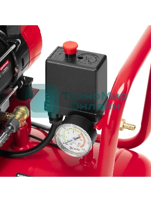 Компрессор безмасляный малошумный SPC 3000/50, 3000 Вт, ресивер 50 л, 520 л/мин MTX