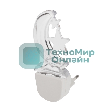 Ночник светодиодный Rexant ЛУННАЯ НОЧЬ белое свечение, 230 В