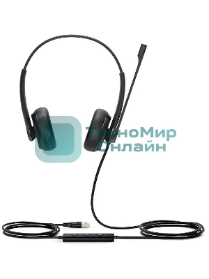 Гарнитура проводная Yealink UH34 Dual UC