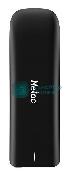 Внешний SSD Netac ZX, 500 Gb, USB 3.2 Gen 2 Type-C, R/W 1050/950, черный