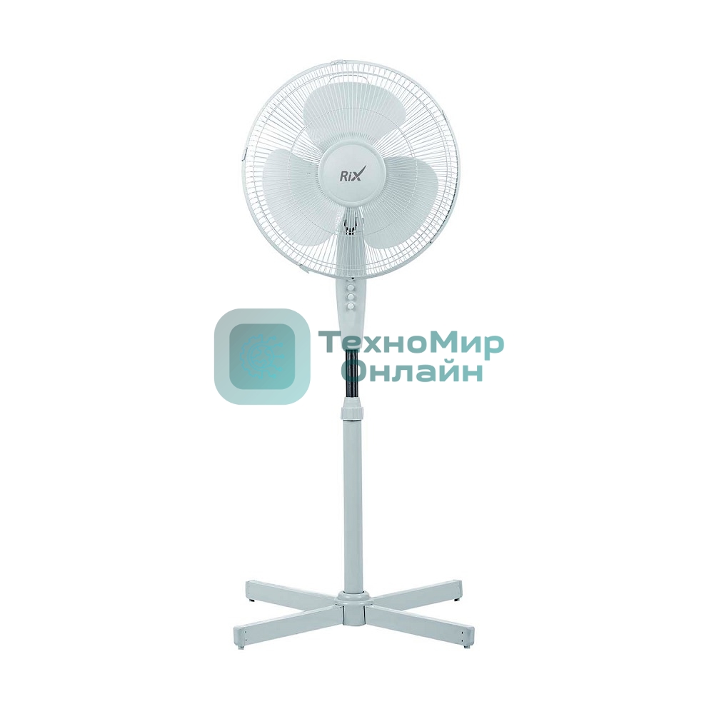 Вентилятор бытовой напольный Rix RSF-3000W