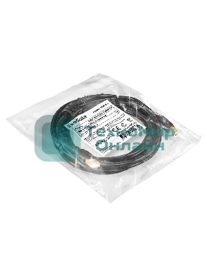 Кабель USB 2.0 ExeGate EX-CCF-USB2-AMBM-4.5 (Am/Bm, 4,5м, 2 фильтра)