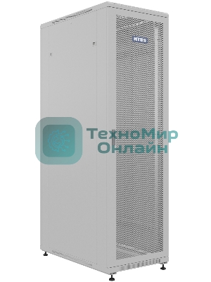 Шкаф серверный NTSS Премиум (NTSS-R22U60100PD/PD) напольный 22U 600x1000мм пер.дв.перфор. задн.дв.перфор. 900кг серый IP20 сталь