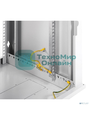 Шкаф телеком. настенный разборный 12U (600х650) дверь металл (ШРН-Э-12.650.1)