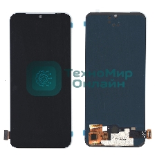 Дисплей для Vivo V20 (V2025), V21e (V2061), V23e (V2116) в сборе с тачскрином черный OLED