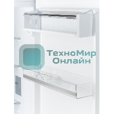 Встраиваемый холодильник Kuppersberg NBM 17863, Габариты(ВхШхГ):178.5x54x54,5; Перенавешиваемые двери, Класс энергопотребления А++ (222 кВт/ч), No-frost, 182л/59л, Уровень шума: 41 Дб