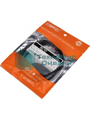 Кабель USB (m)-USB Type-C (m) 1м черный