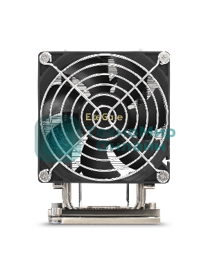 Кулер для процессора ExeGate ESNK-P0070APS4.PWM.4U.3647.Cu серебристый, 92 мм, алюминий/медь, 3800 об/мин, 44 дБ, 4 pin, 205 Вт, 125.5 мм