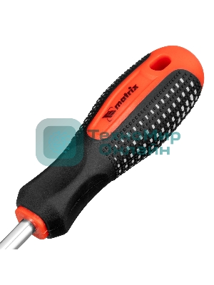 Отвертка Matrix fusion sl8.0х150мм crv 3-х компонентная рукоятка anti slip