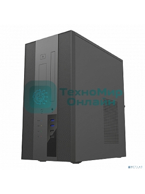 Компьютерный корпус Powerman EK303BK U3.0*2+TypeC+combo Audioo 6193890