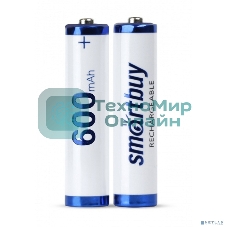 Аккумулятор NiMh Smartbuy SBBR-3A02BL600 AAA/2BL 600 mAh (24/240)(2шт. в уп-ке)