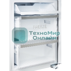 Встраиваемый холодильник Kuppersberg NBM 17863, Габариты(ВхШхГ):178.5x54x54,5; Перенавешиваемые двери, Класс энергопотребления А++ (222 кВт/ч), No-frost, 182л/59л, Уровень шума: 41 Дб