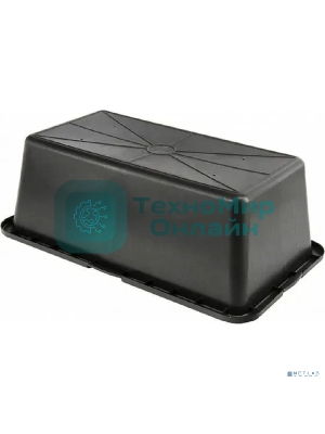 Таз строительный прямоугольный Rexant пластмассовый 60л