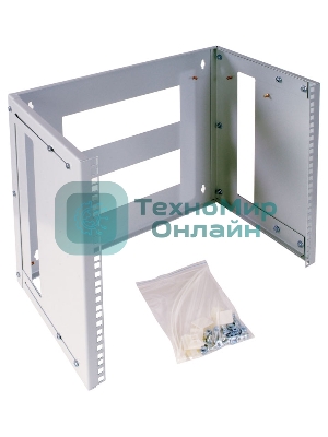 Кронштейн настенный 9U, регулируемая глубина 300-450 мм КНО-М-9U