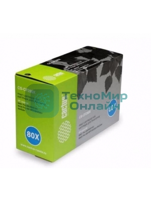 Картридж лазерный Cactus CS-CF280XS черный (6900 стр.) для HP LJ Pro 400/M401/M425