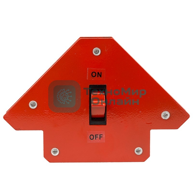 Магнитный угольник-держатель для сварки Rexant, отключаемый на 3 угла, усилие 11,3 кг