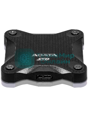 Внешний SSD ADATA SD620, 1TB, USB 3.2 Gen 2 Type-A, R/W 550/480, черный