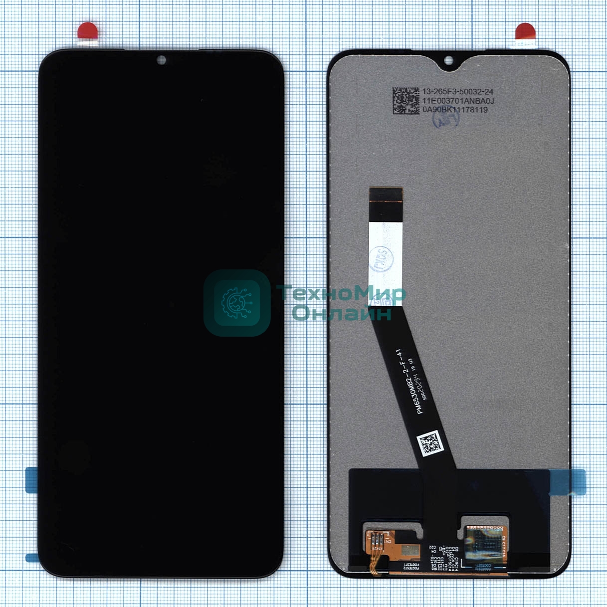 Дисплей для Xiaomi Redmi 9 в сборе с тачскрином OR черный