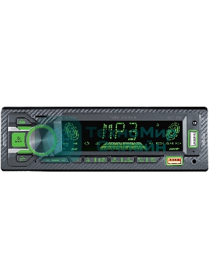 Автомагнитола Digma MCP-515, 1 DIN, Bluetooth, USB Type-A, AUX, пульт ДУ