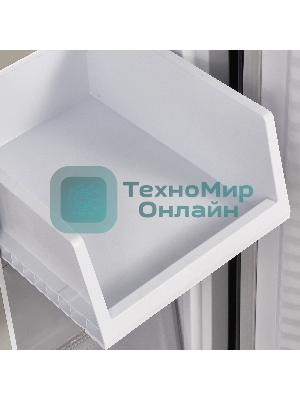 Холодильник Maunfeld MFF183NFBE черный трехкамерный инвертор 270/135л морозилка снизу, Total NoFrost, Side by Side