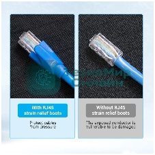 Колпачки изолирующие Vention IODY0-50 для разъемов RJ-45 (50 шт.) - Желтый