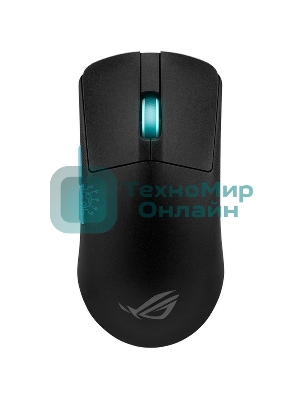 Мышь беспроводная/проводная ASUS ROG Harpe Ace Aim Lab Edition черный, 36000 dpi, радиоканал, Bluetooth, USB, кнопки - 5