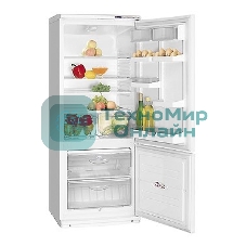 Холодильник Atlant XM-4009-022 белый двухкамерный 201/63л морозилка снизу