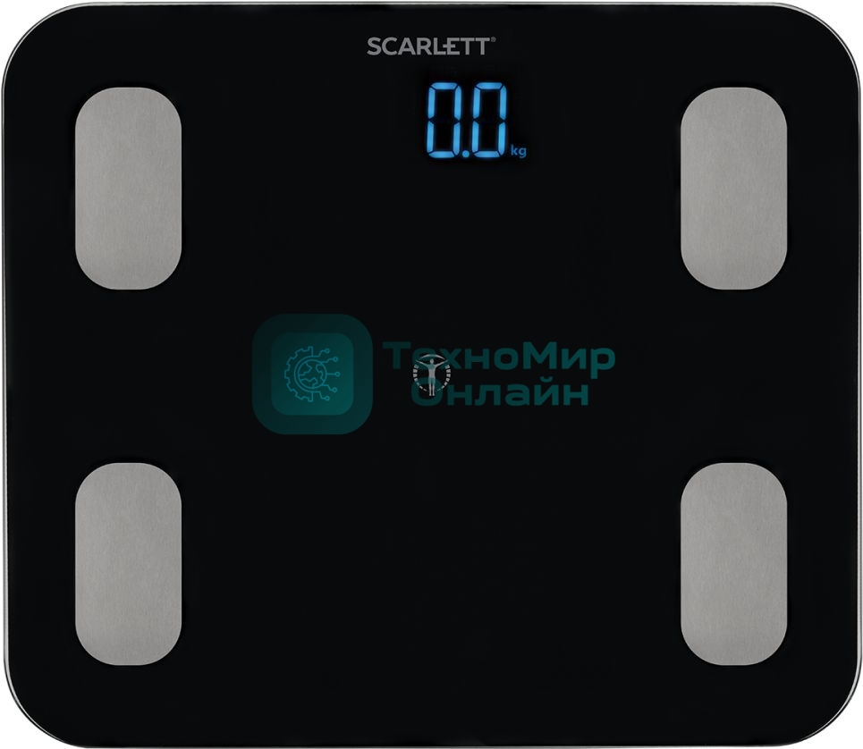 Весы Scarlett SC-BS33ED46 (черный)