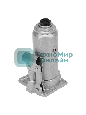 Домкрат гидравлический бутылочный Matrix, 5 т, h подъема 197–382 мм, в пласт. кейсе