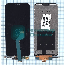 Дисплей для Xiaomi Redmi 6 Pro, Mi A2 Lite в сборе с тачскрином черный