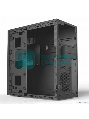 Компьютерный корпус Powerman EK303BK U3.0*2+TypeC+combo Audioo 6193890