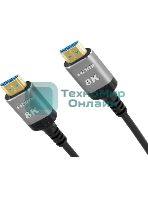 Кабель аудио-видео Digma HDMI (m)/HDMI (m) 10м. позолоч.конт. черный (HDMI-AOC2.1-10)