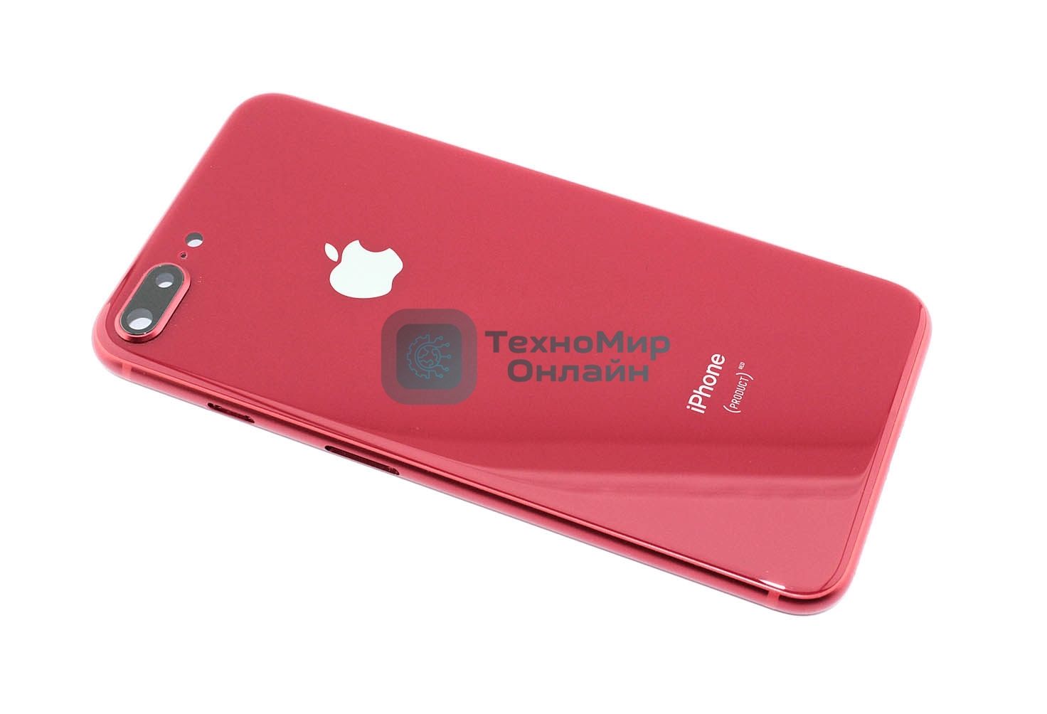 Задняя крышка (корпус) в сборе с рамкой для Apple iPhone 8 Plus красный