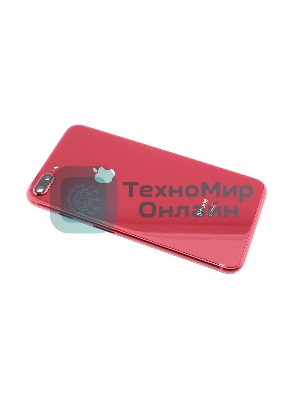 Задняя крышка (корпус) в сборе с рамкой для Apple iPhone 8 Plus красный