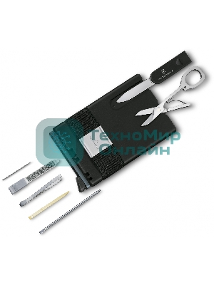 Швейцарская карта Victorinox Smart Card Wallet Sharp (0.7250.36) серый коробка подарочная