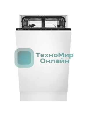 Встраиваемая посудомоечная машина Electrolux EEA22100L, черный, 44.6 см, 9 компл., 47 дБ, класс A+++