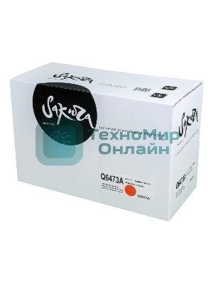 Картридж Sakura Q6473A для HPColor LaserJet 3600/3600n/3600dn, пурпурный, 4000 к.