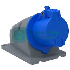 Розетка ОП Magnum 16А 220В 2P+PE ССИ-113 IP44 IEK PSN11-016-3